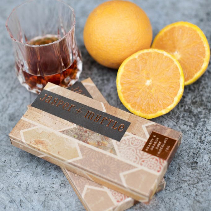 Brandy and Orange Dark Chocolate (70g)