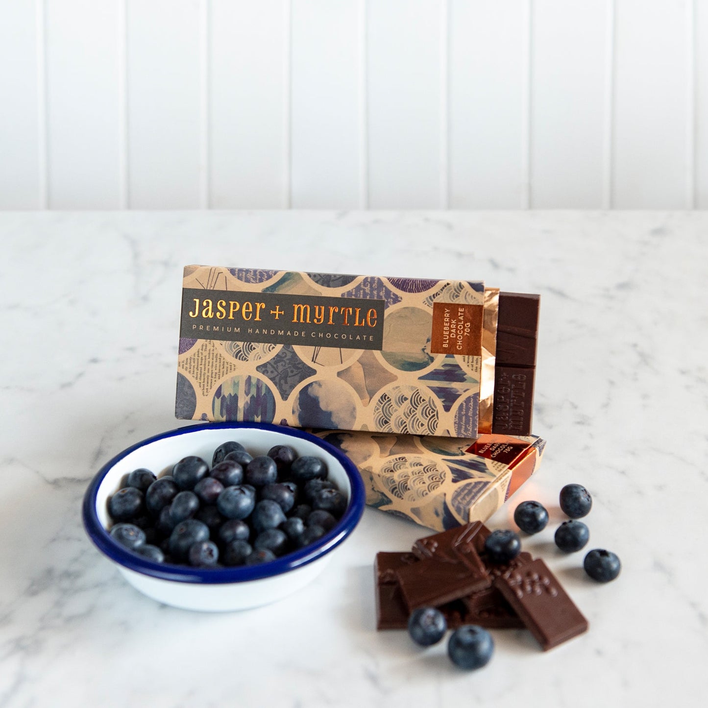 Blueberry Dark Chocolate (70g)